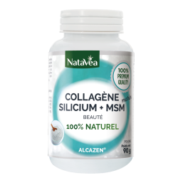 COLLAGÈNE MARIN SILICIUM + MSM - POT DE 90 G - NATAVÉA VIBRA